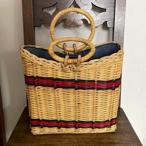 Cleobella Stripe Basket Tote
